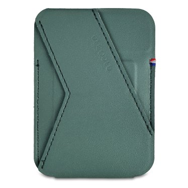 Decoded Silicone MagSafe Card Stand Sleeve - Sage Leaf Green