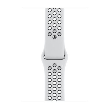 ![DEMO-2019] Apple Watch Strap - 40mm - Pure Platinum/Black - Nike Sport Band