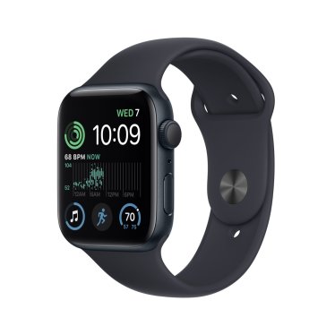 Apple Watch SE - 44mm Aluminium - Midnight - Midnight Sportband