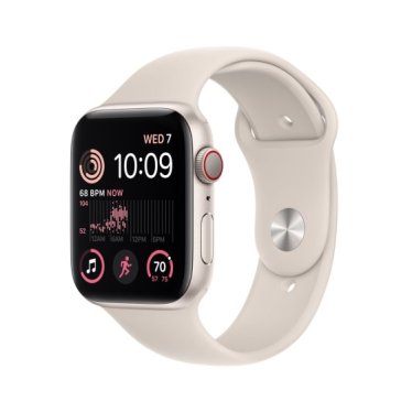 [DEMO] Apple Watch SE + Cellular - 44mm Aluminium - Starlight - (Face Only)