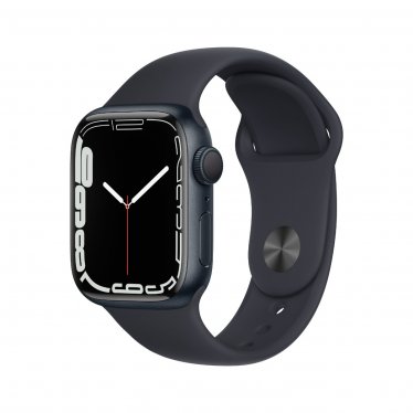 [Open Box] Apple Watch S7 - 41mm - Midnight - Midnight Sportband