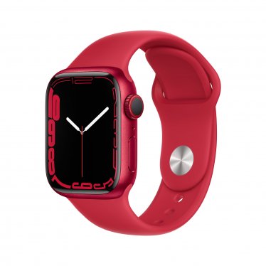 Apple Watch Series 7 met 4G (41mm) - (PRODUCT)RED - met (PRODUCT)RED sportbandje