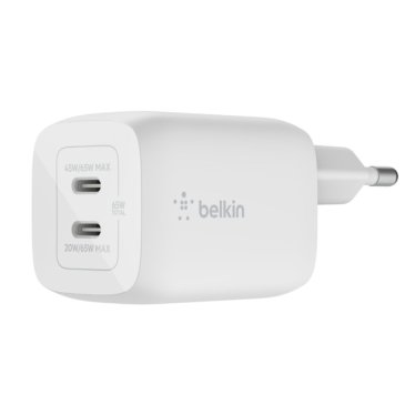 Belkin 65W PD PPS Dual USB-C GaN Charger - Universal