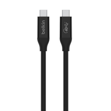Belkin USB 4 USB-C to USB-C Passive Charge + Data Cable - 0.8m - Black