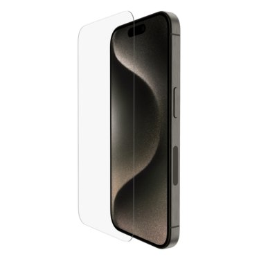 @Belkin ScreenForce Pro - TemperedGlass Anti-Microbial - iPhone 15 Pro Max