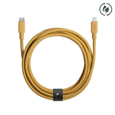 Native Union Belt Cable Kevlar - USB-C - 2.4m - 100W - Kraft