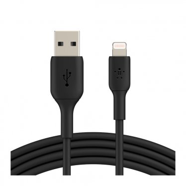 Belkin lightning naar USB kabel 0,15 meter - Zwart