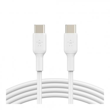 Belkin PVC USB-C-naar-USB-C-kabel (1 meter) - wit