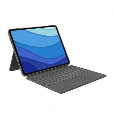 Logitech Combo Touch hoes met toetsenbord iPad Pro 11 inch - grijs