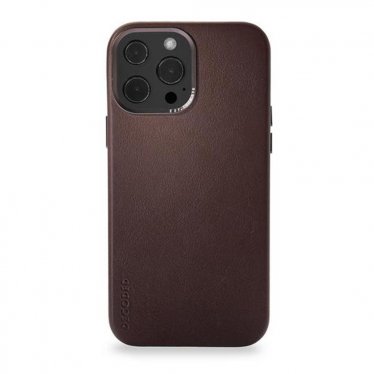 @Decoded Leather Backcover MagSafe - iPhone 13 Pro - Brown