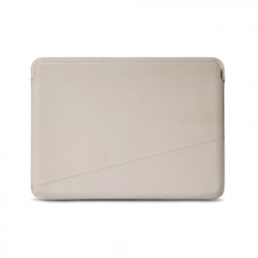 @Decoded Leather Frame Sleeve - MacBook 13" - Clay