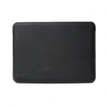 Decoded Leather Frame Sleeve - MacBook 16" - Black
