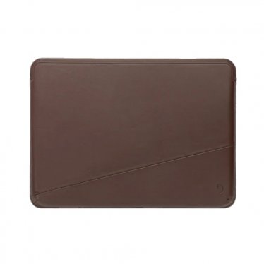 Decoded Leather Frame Sleeve MacBook 16" - Chocolate Brown