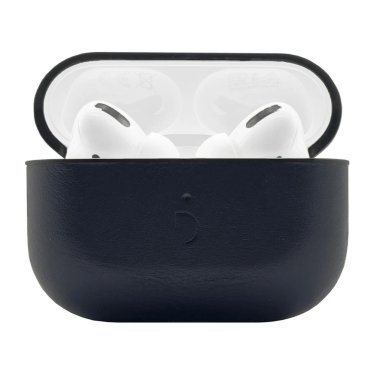 Decoded Leather AirCase - Apple AirPods Pro (2019/2022) - Steel Blue