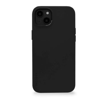 Decoded Anti-Microbial Silicone Backcover - iPhone 14 - Charcoal