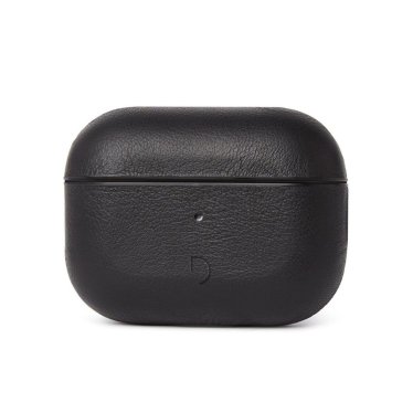 Decoded Leather AirCase - Apple AirPods Pro (2019/2022) - Black