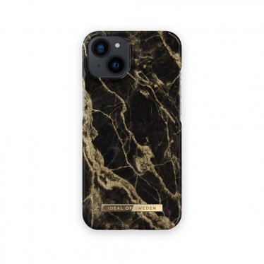iDeal of Sweden Back Case - iPhone 13 - Golden Smoke Marble