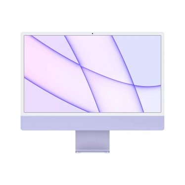 Apple iMac 24-inch (M1-chip 8C-CPU & 8C-GPU / 8GB / 512 GB SSD / Gbit) (2021) Touch ID - paars