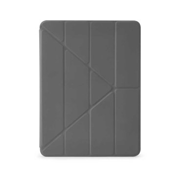 !Pipetto Origami No3 Pencil Case - iPad 10.2 (2019-2021) - Dark Grey