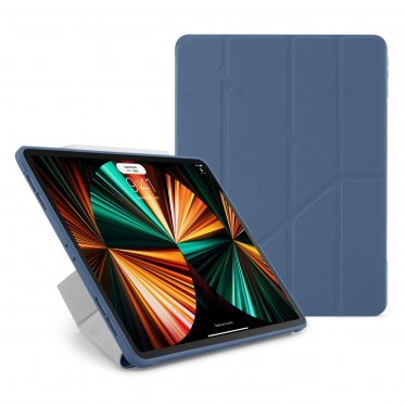 Pipetto Origami No1 Original TPU Case - iPad Pro 12.9" (3rd, 4th & 5th generation) - Navy