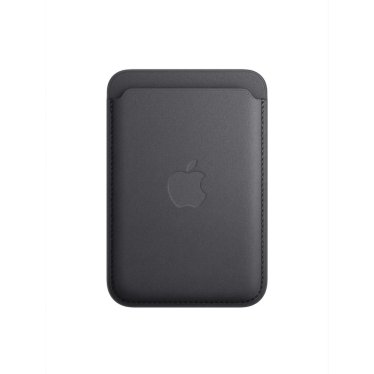 Apple Fine Woven Wallet KeyRing - Black