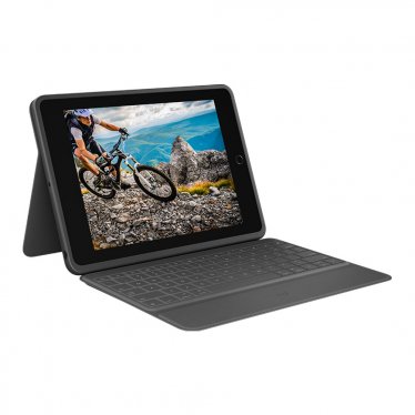 Logitech Rugged Folio hoes met toetsenbord iPad 10,2-inch- zwart