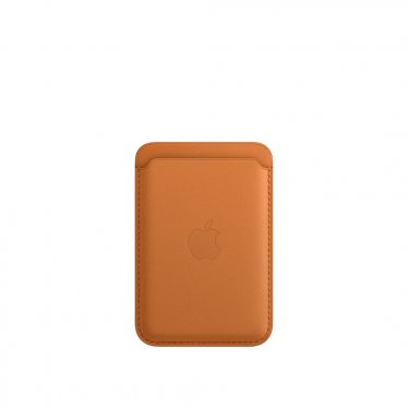 Apple Leather Wallet + MS - Golden Brown (FMI)
