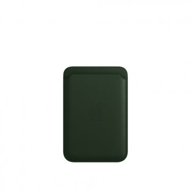 Apple Leather Wallet + MS - Sequoia Green (FMI)