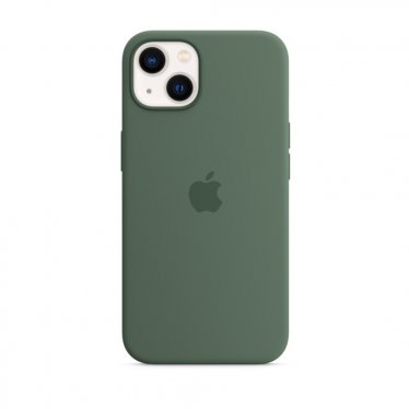 Apple Silicone Case + MS - iPhone 13 - Eucalyptus