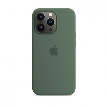 Apple Silicone Case + MS - iPhone 13 Pro - Eucalyptus