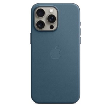 Apple Fine Woven Case - iPhone 15 Pro Max - Pacific Blue