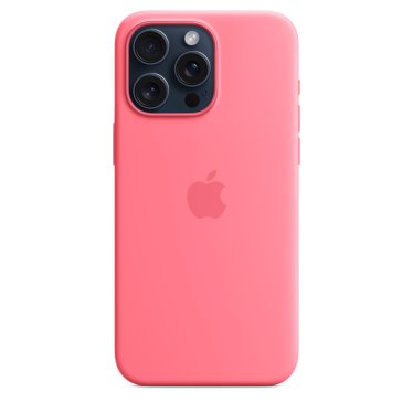 Apple Silicone Case with MagSafe - iPhone 15 Pro - Pink