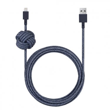 Native Union Night Cable Lightning-naar-USB - Indigo Blauw