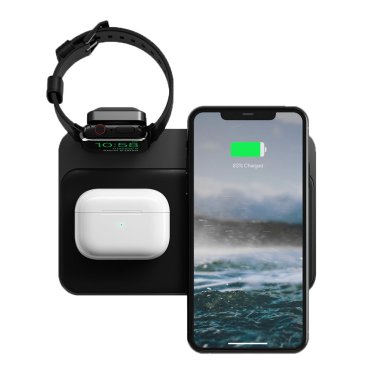 [Open Box] Nomad Qi Charging Base Station - iPhone & Watch Stand