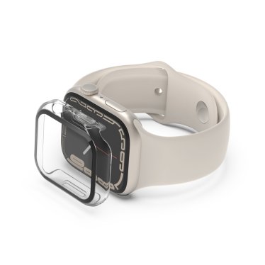 Belkin ScreenForce TemperedCurve Anti-Microbial - Apple Watch Series 7/SE/6/5/4 - 40/41mm - Clear