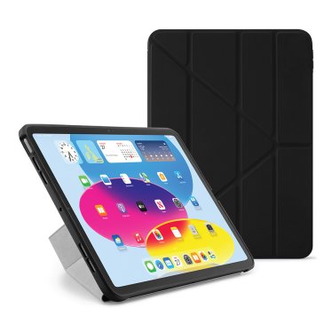 Pipetto Origami Case - iPad 10.9 (2022) - Black