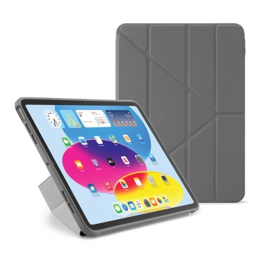 Pipetto Origami Case - iPad 10.9 (2022) - Dark Grey