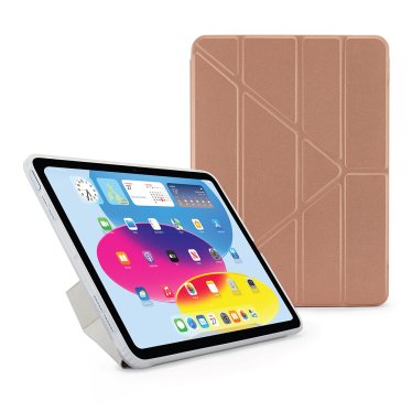 Pipetto Origami Case - iPad 10.9 (2022) - Rose Gold