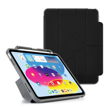 Pipetto Origami Pencil Shield - iPad 10.2 (2022) - Black (Non-retail)