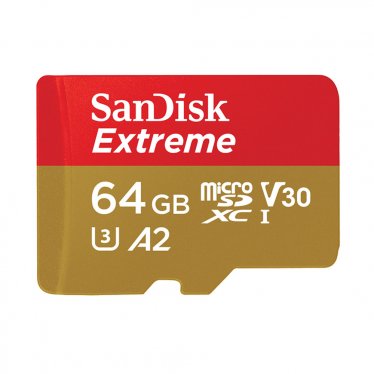 SanDisk MicroSDXC Extreme geheugenkaart - 64GB