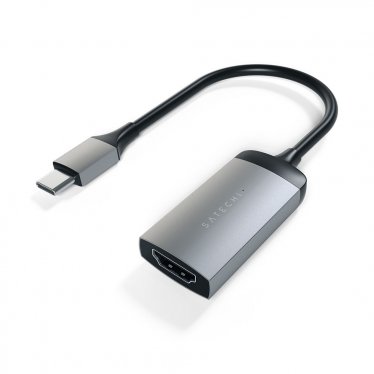Satechi USB-C naar 4K HDMI Adapter - Spacegrijs