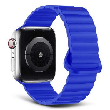 Decoded Silicone Traction Loop Strap Lite - Apple Watch 38/40/41mm - Galactic Blue