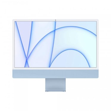 Amac [DEMO] Apple iMac 24-inch - blauw 2021 256GB 8 GB Apple M1 8C-CPU & 8C-GPU Gigabit Keyboard Touch ID aanbieding