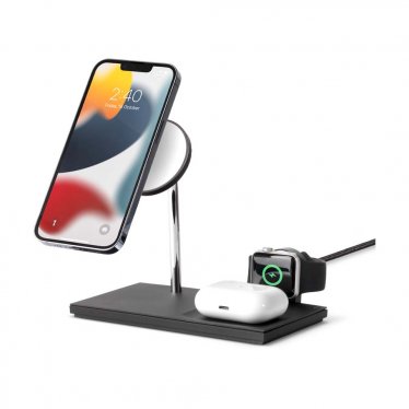 Native Union Snap Magnetic 3-in-1 Wireless Charger - Slate