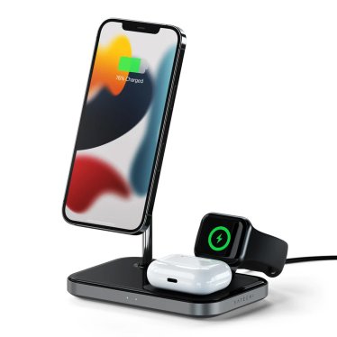 @Satechi Magnetic 3-in-1 Wireless Charging Stand