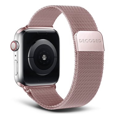 Decoded Milan Traction Strap - Apple Watch 38/40/41mm - Rose Gold