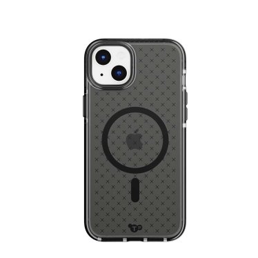 Tech21 Evo Check MagSafe - iPhone 15 Plus - smokey/zwart