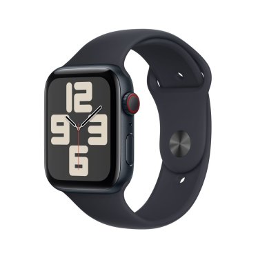 Apple Watch SE + Cellular  - 44mm - Midnight - Midnight - Sport Band - S/M (140-190mm)