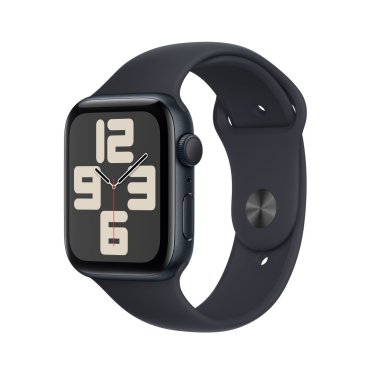 Apple Watch SE  - 44mm - Midnight - Midnight - Sport Band - S/M (140-190mm)