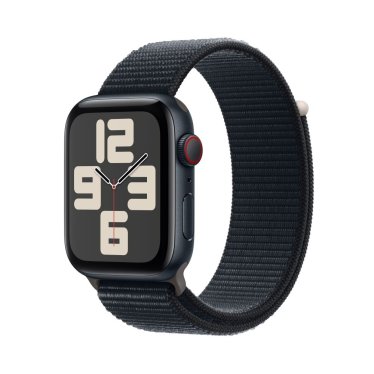 Apple Watch SE + Cellular  - 44mm - Midnight - Midnight - Sport Loop -  (145-220mm)